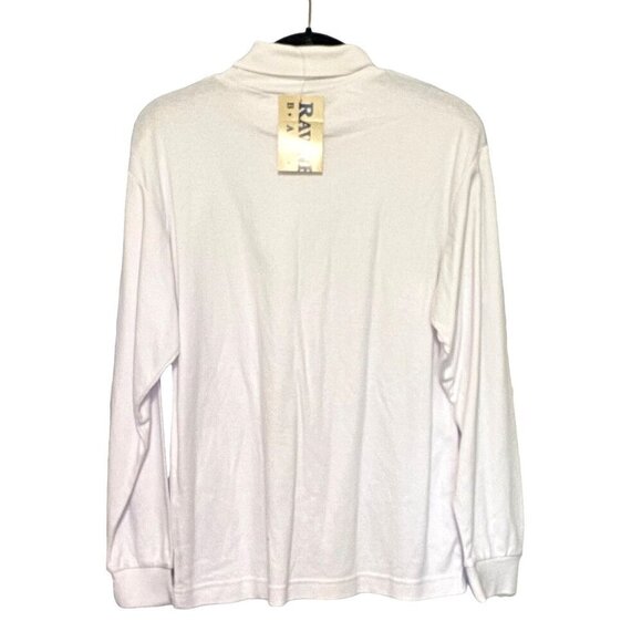 Ravine Baye White Turtleneck Long Sleeve Boys Large (16-18) NWT - Picture 2 of 8